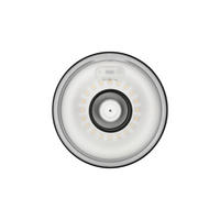AKKU-TISCHLEUCHTE Norfolk 11/12,2 cm   - Schwarz, Design, Metall (11/12,2cm) - Novel