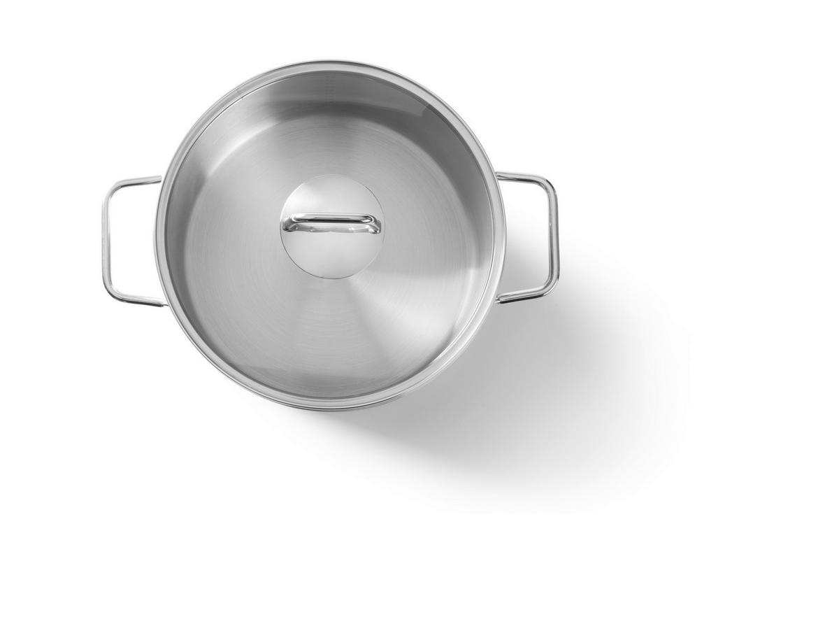 LONAC ZA PEČENJE  1 l   Perfect Cooking  - boje oplemenjenog čelika/prozirno, Basics, staklo/metal (16/7,5cm) - Homeware Profession.
