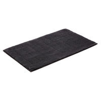 BADEMATTE Vossen Exclusive NOS Vossen Teppich Graphitfarben 60/100 cm  - Graphitfarben, Basics, Kunststoff/Textil (60/100cm) - Vossen