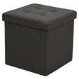 SITZBOX  - Braun, Design, Textil (38/38/38cm) - Carryhome