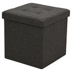SITZBOX  - Braun, Design, Textil (38/38/38cm) - Carryhome