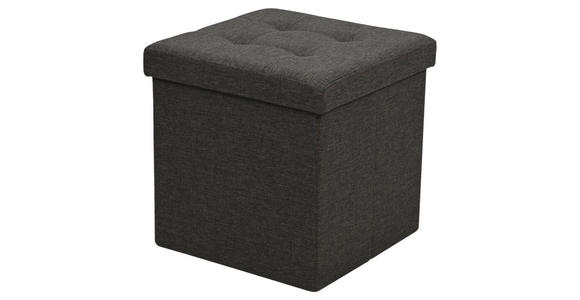 SITZBOX  - Braun, Design, Textil (38/38/38cm) - Carryhome