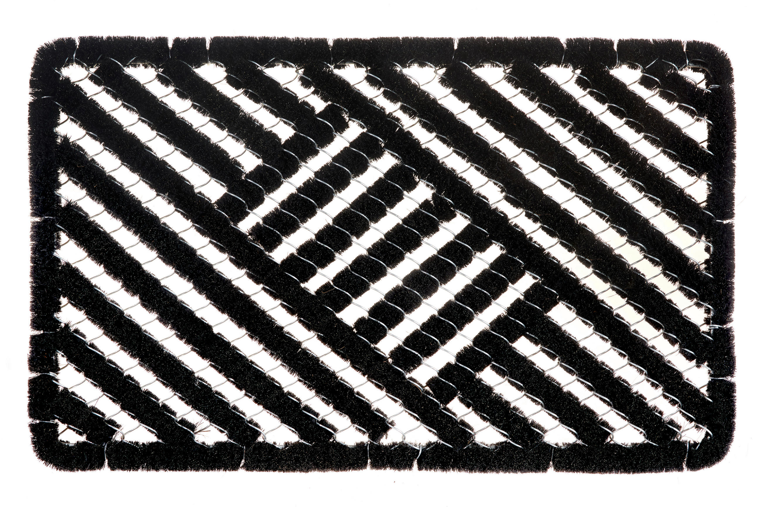 KOKOSMATTE 40/60 cm Mix Mats  - Schwarz, Basics, Naturmaterialien/Metall (40/60cm) - Esposa