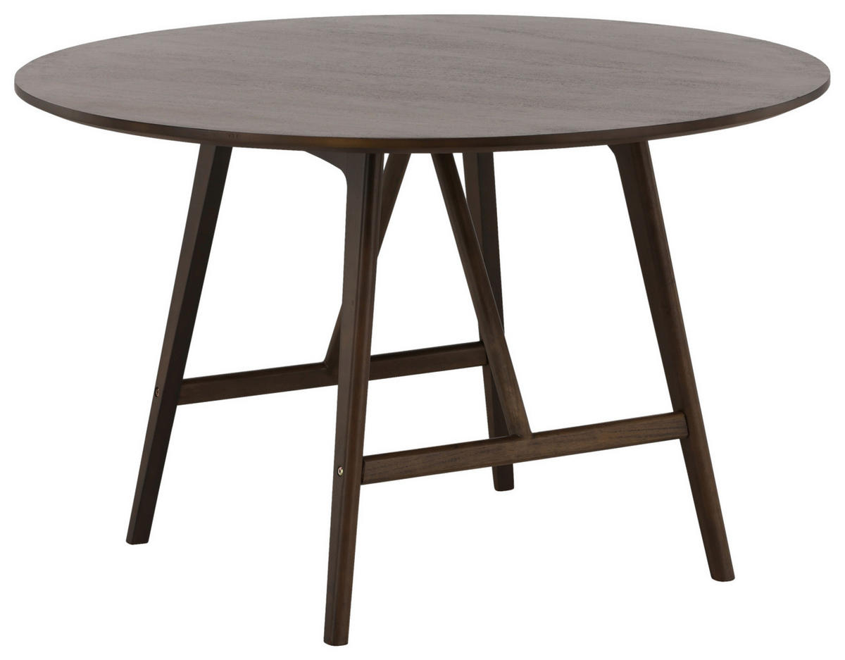 ESSTISCH in Holz, Holzwerkstoff 100/100/75 cm  - Dunkelbraun, Design, Holz/Holzwerkstoff (100/100/75cm) - Livetastic