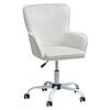 DREHSTUHL  in Cord, Samt Beige  - Beige/Weiß, MODERN, Kunststoff/Textil (61/92/62cm) - Livetastic