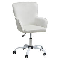 DREHSTUHL  in Cord, Samt Beige  - Beige/Weiß, MODERN, Kunststoff/Textil (61/92/62cm) - Livetastic
