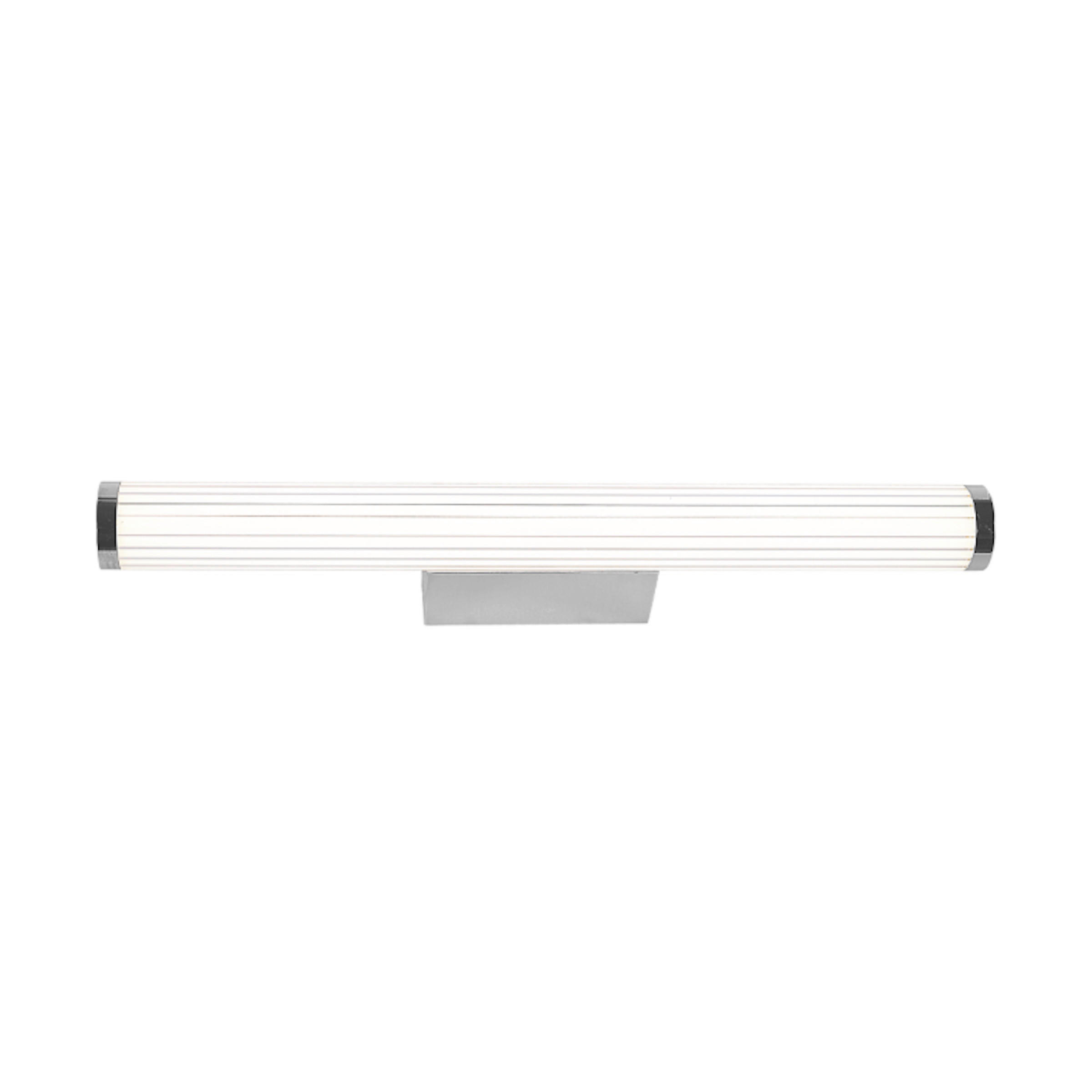 LED-WANDLEUCHTE Vena  6/61/11.5 cm  - Chromfarben, Design, Kunststoff (6/61/11.5cm)