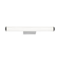 LED-WANDLEUCHTE Vena  6/61/11.5 cm  - Chromfarben, Design, Kunststoff (6/61/11.5cm)