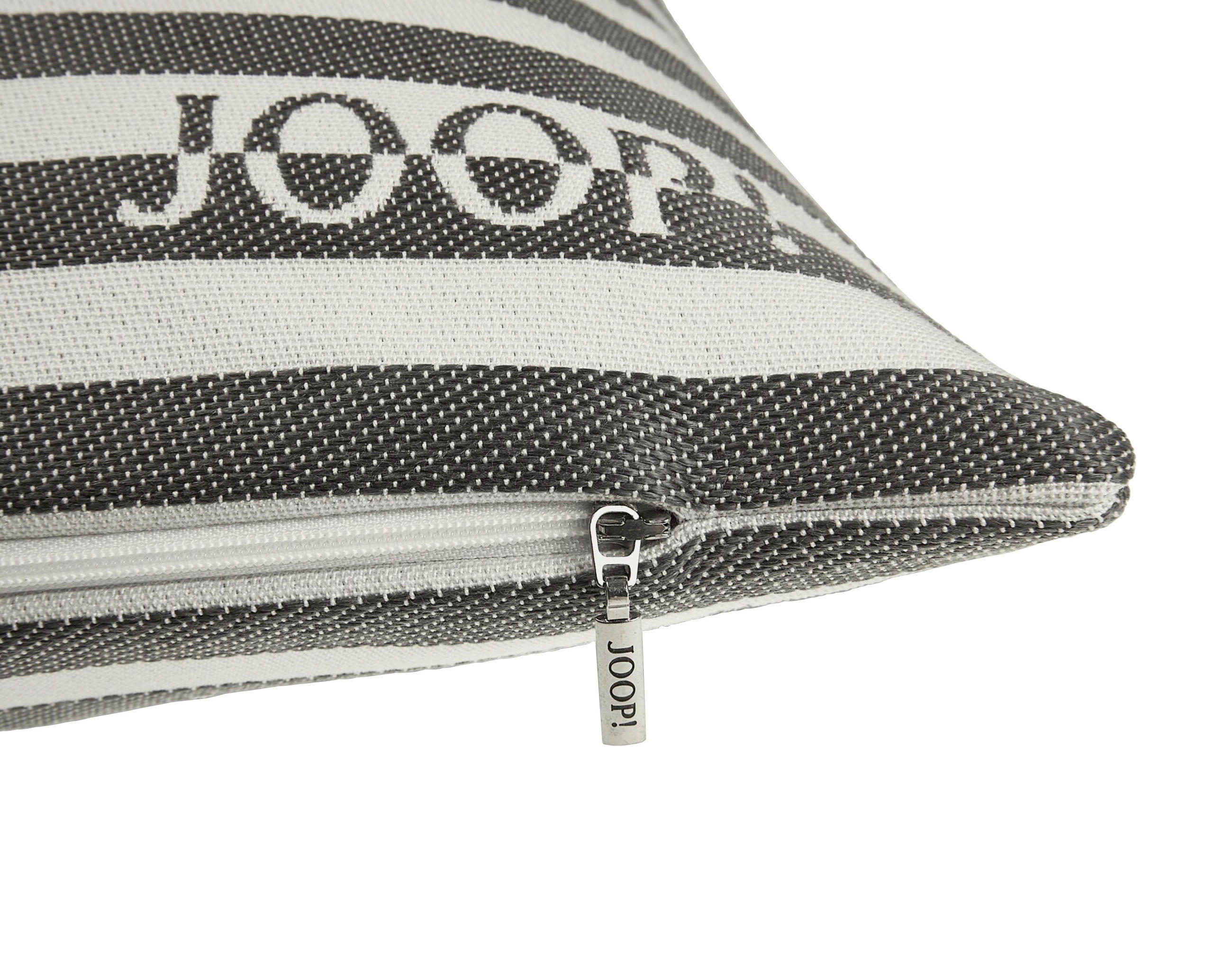 OUTDOOR-KISSEN  - Weiß/Grau, Design, Textil (50/50cm) - Joop!
