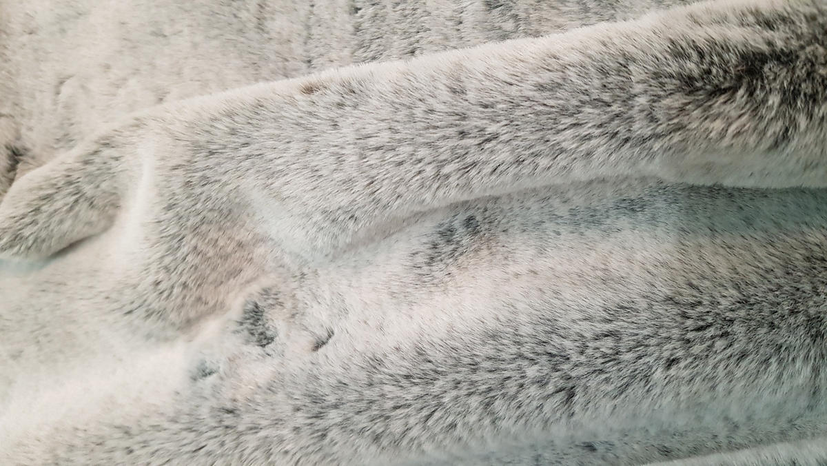 KISSENHÜLLE Fur 45/45 cm  - Grau, Design, Textil (45/45cm) - Joop!