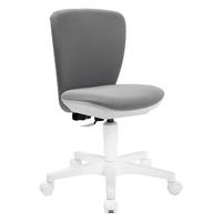 JUGENDDREHSTUHL - Weiss/Grau, Modern, Kunststoff/Textil (44/68-90/39cm)