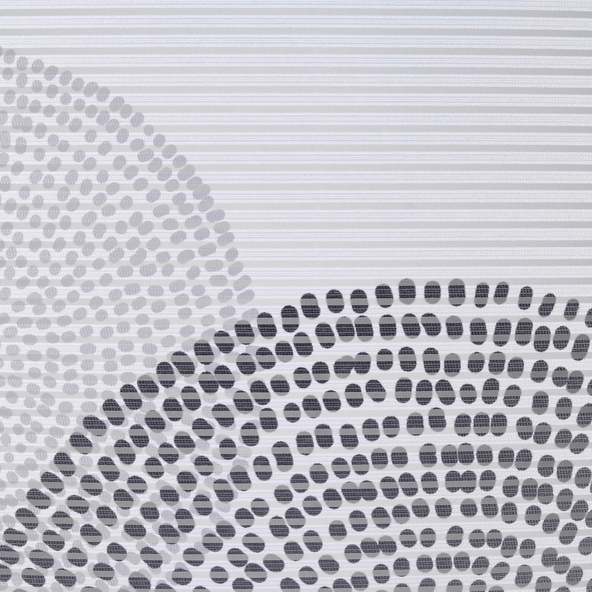 FLÄCHENVORHANG in Grau, Weiß halbtransparent  - Weiß/Grau, Basics, Textil (60/255cm) - Novel