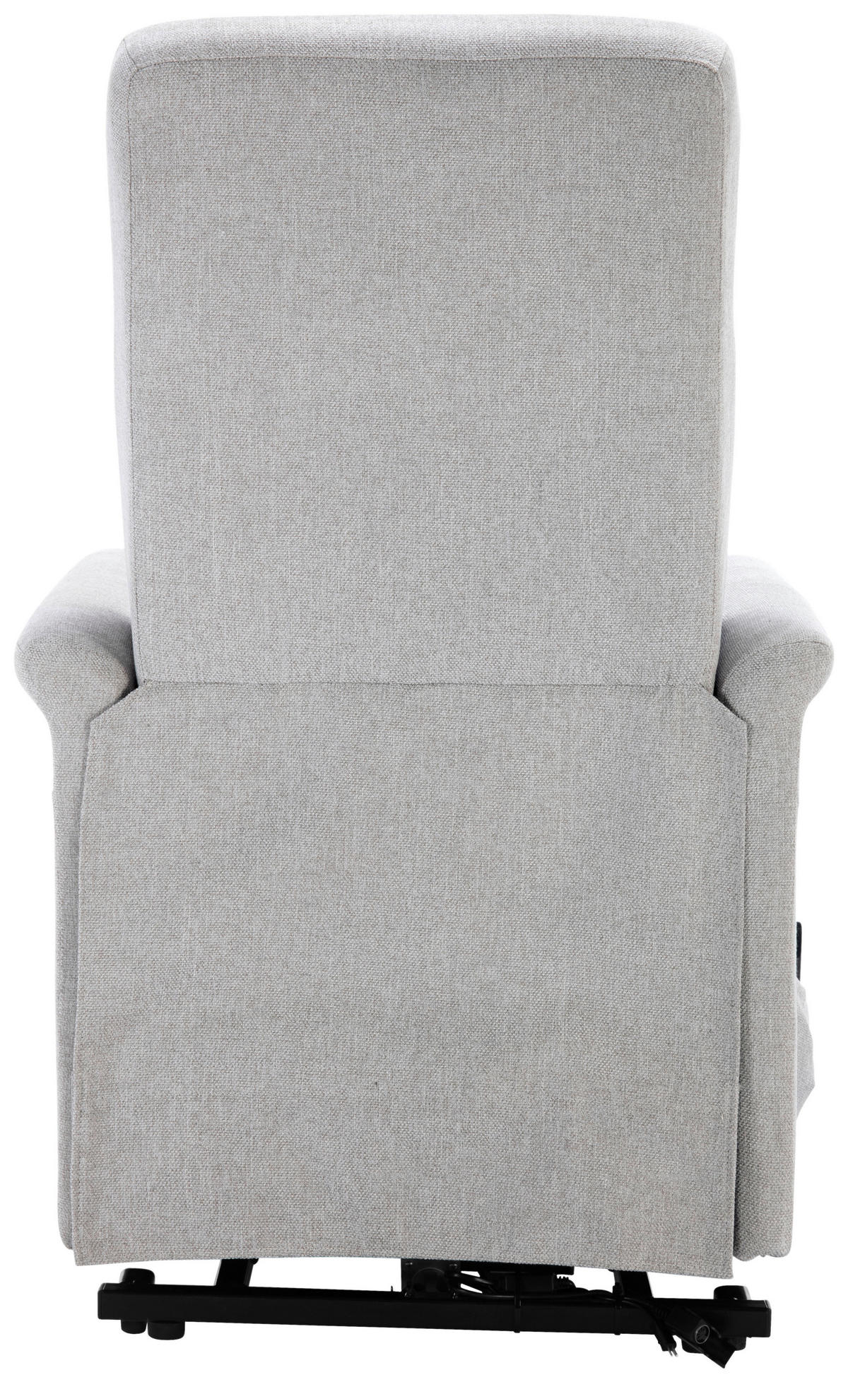 MASSAGESESSEL in Mikrofaser Greige  - Greige/Schwarz, KONVENTIONELL, Kunststoff/Textil (72/102/86cm) - MID.YOU