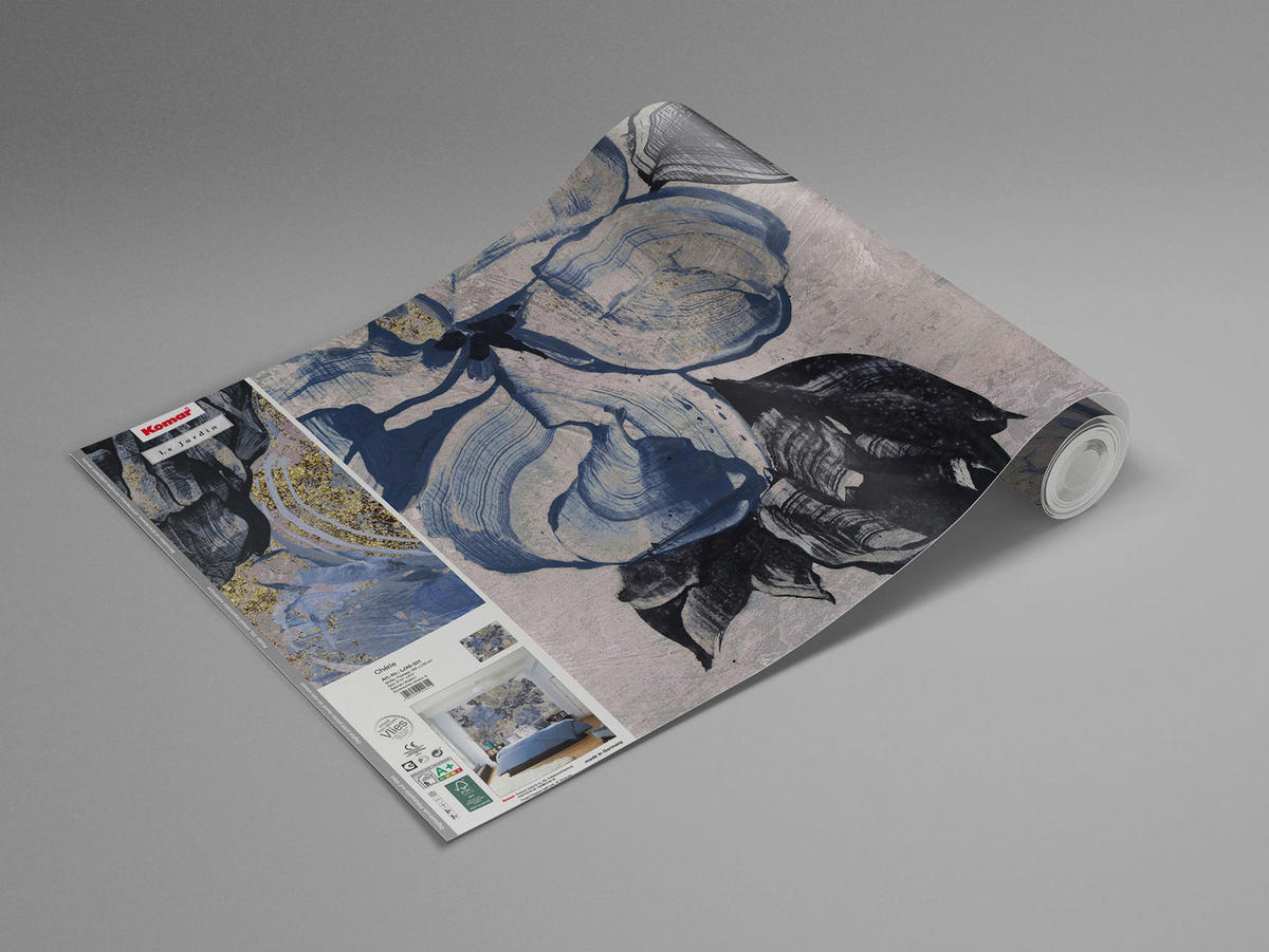 NON WOVEN-TAPET 300/250 cm  - multicolor, Basics (300/250cm) - Komar