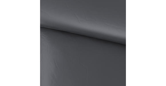 BETTWÄSCHE TANJA Satin 140/220 cm - Anthrazit, Basics, Textil (140/220cm) - Novel