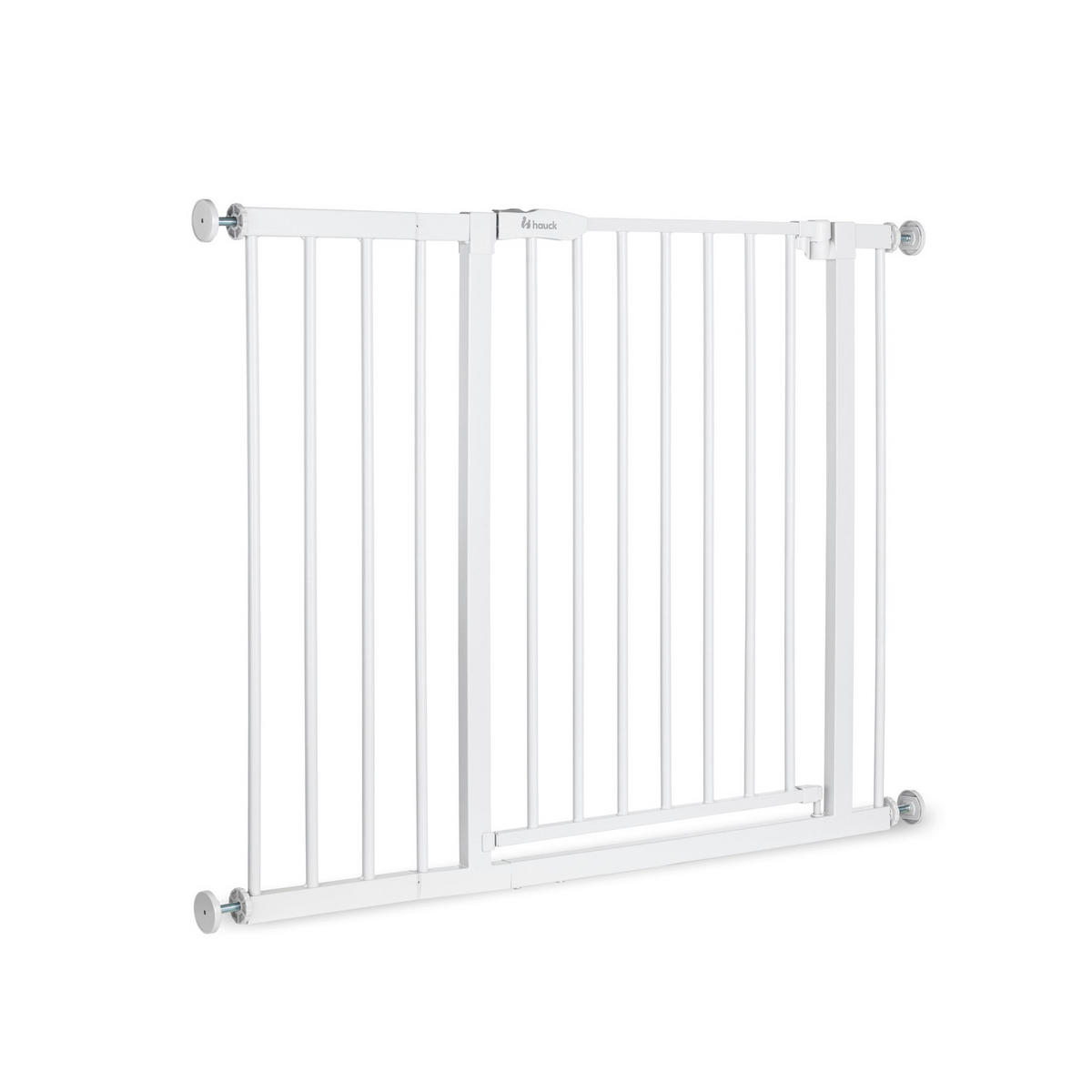 TÜRSCHUTZGITTER 96 - 101/77 cm  - Weiß, Basics, Kunststoff/Metall (96 - 101/77cm) - Hauck