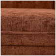 SCHLAFSOFA in Chenille Terracotta  - Terracotta/Schwarz, KONVENTIONELL, Holz/Textil (238/99/108cm) - Carryhome