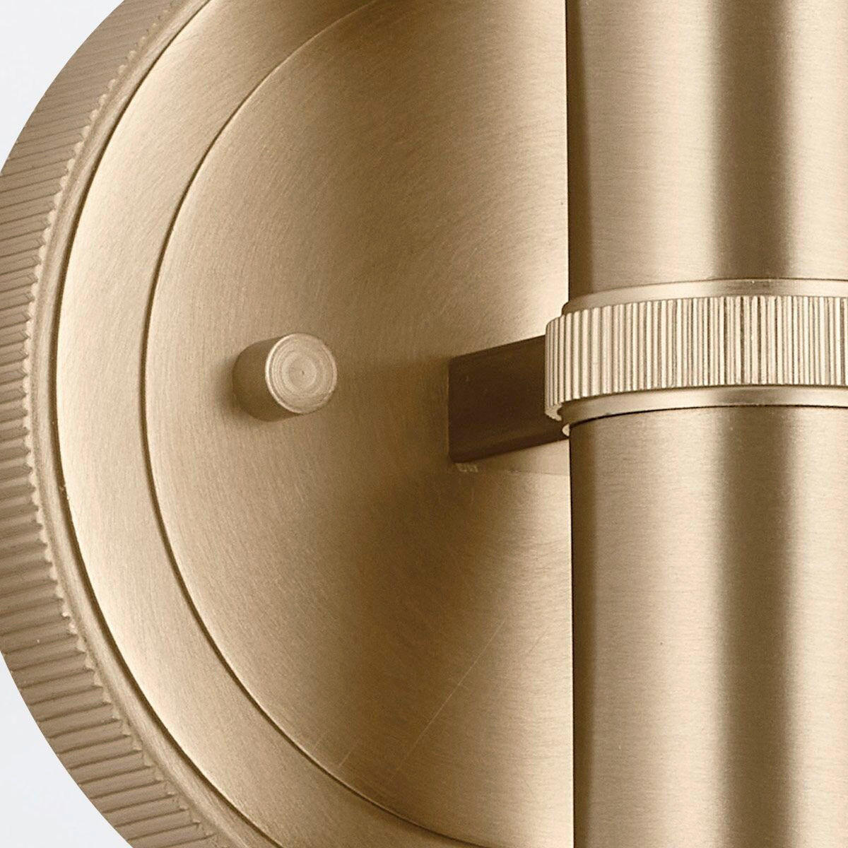 BADEZIMMER-WANDLEUCHTE Torche 42/12,7/10,2 cm  - Champagner, KONVENTIONELL, Metall (42/12,7/10,2cm) - Elstead Lighting