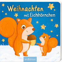 KINDERBUCH Weihnachten mit Eichhörnchen  - Multicolor, Basics, Papier (16/16/1,2cm)