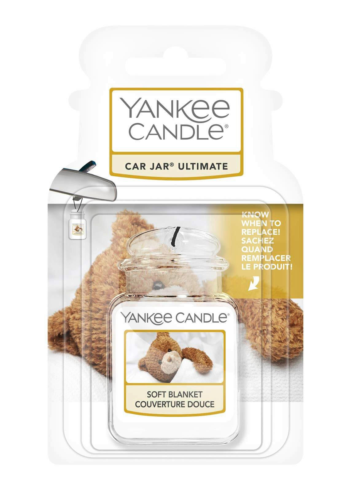 OSVEŽILEC ZRAKA ZA AVTO Soft Blanket  - bela, Basics (4/6/2,5cm) - Yankee Candle