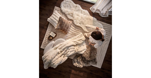 SCHAFFELL 50/80 cm  - Natur, Fell/Textil (50/80cm) - Linea Natura