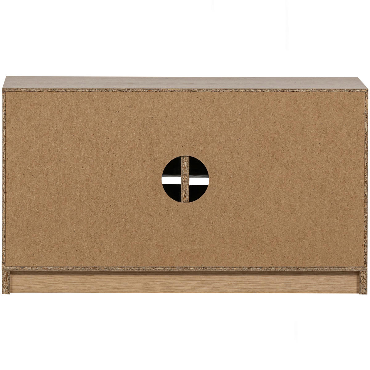 LOWBOARD Modulair 77/44/40 cm  erweiterbar  - Naturfarben, Design, Holz (77/44/40cm) - Livetastic