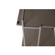 BEISTELLTISCH rechteckig Taupe  - Taupe/Anthrazit, Design, Metall (40/42/60cm) - Xora