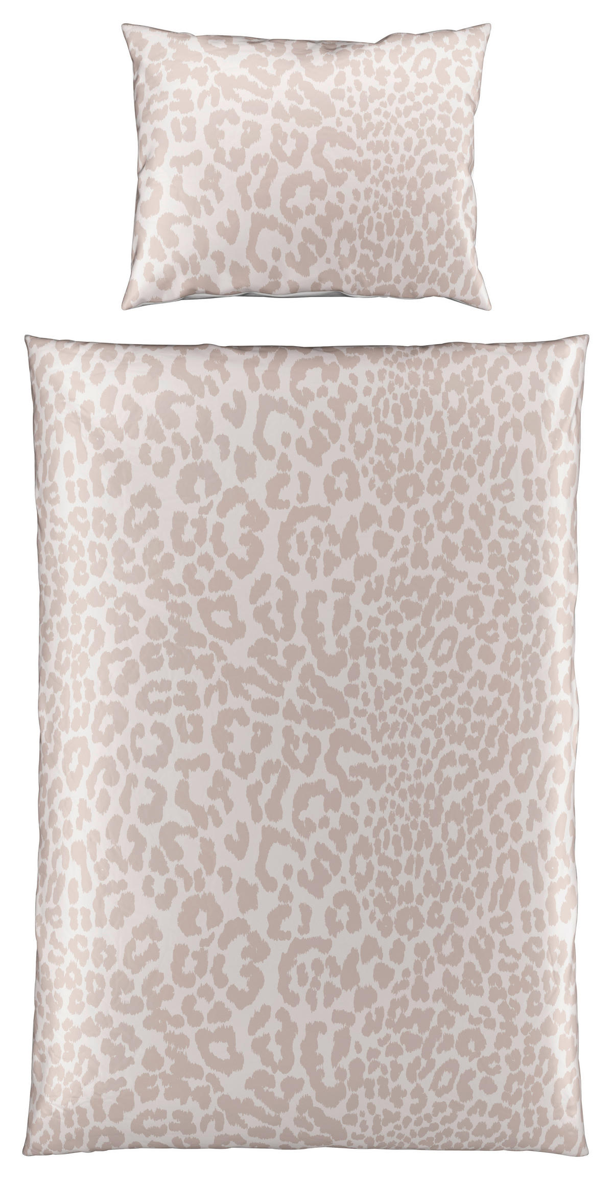 OBOJESTRANSKA POSTELJNINA AZURA 140/220 cm saten naravne barve  - naravne barve, Konvencionalno, tekstil (140/220cm) - Esposa