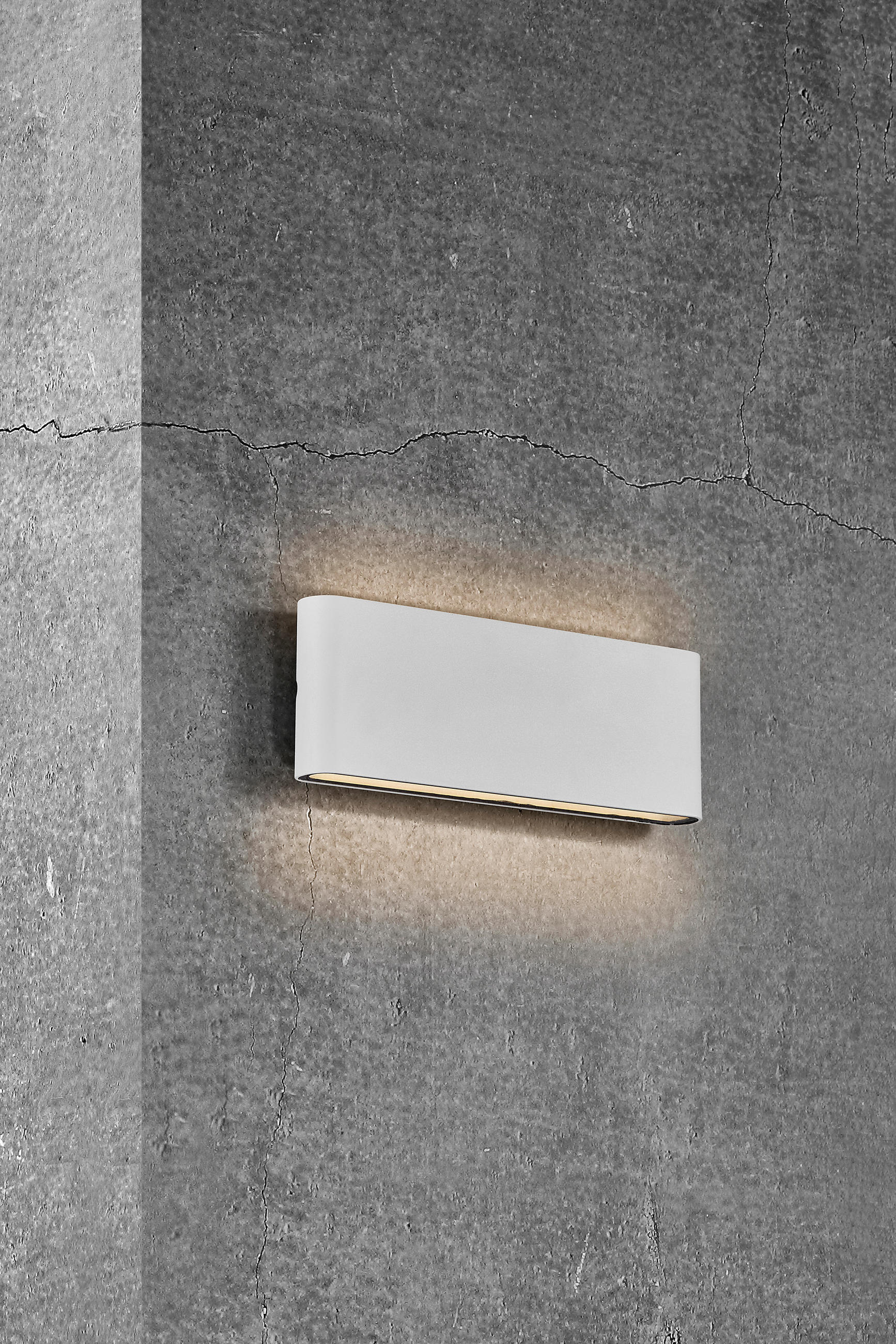 AUßENWANDLEUCHTE 26/3,3/9 cm - Weiß, Design, Metall (26/3,3/9cm) - Nordlux