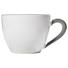 TEETASSE 400 ml - Weiß/Grau, LIFESTYLE, Keramik (15,5/9/12cm) - Gmundner TEETASSE 400 ml - Weiß/Grau, LIFESTYLE, Keramik (15,5/9/12cm) - Gmundner