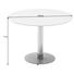 ESSTISCH in Metall, Glas 100/77 cm - Taupe/Chromfarben, Design, Glas/Metall (100/77cm) - Carryhome ESSTISCH in Metall, Glas 100/77 cm - Taupe/Chromfarben, Design, Glas/Metall (100/77cm) - Carryhome