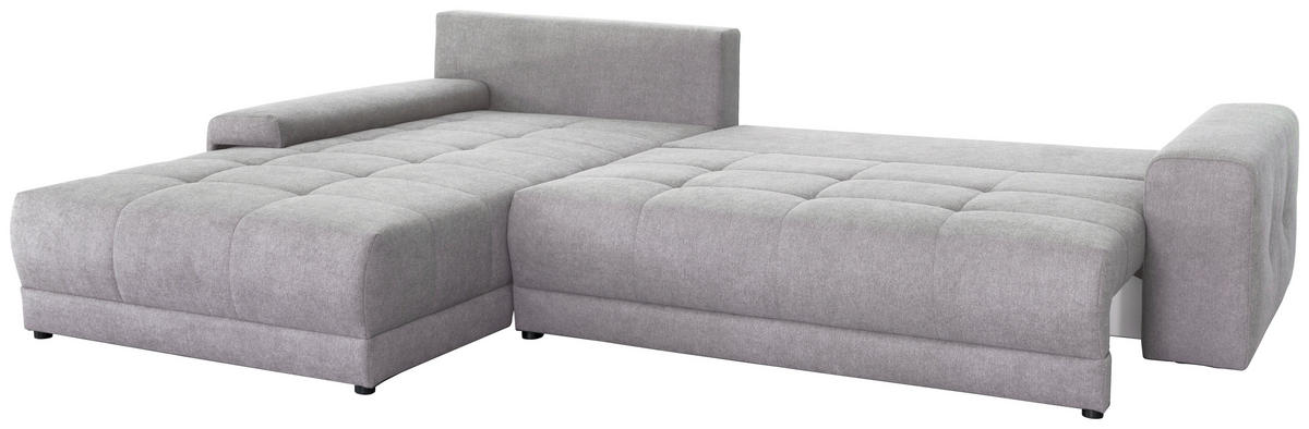 ECKSOFA Grau Webstoff  - Anthrazit/Grau, MODERN, Textil (213/308cm) - MID.YOU