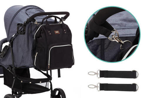 WICKELRUCKSACK - Schwarz, Basics, Textil (48/27/14cm) - Fillikid