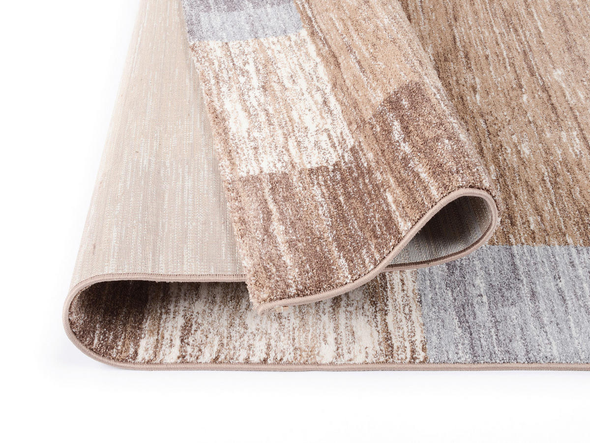 WEBTEPPICH Braun, Beige  - Beige/Braun, Design, Textil (200/250cm) - Novel