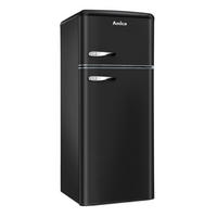 KÜHL-GEFRIER-KOMBINATION KGC15637MS  - Schwarz, Basics, Metall (55/144/61,5cm) - Amica