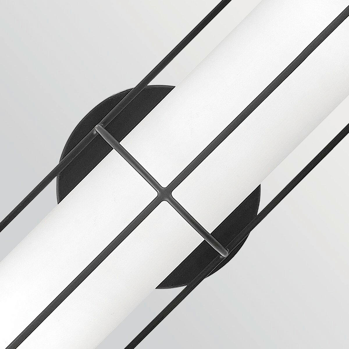 LED-WANDLEUCHTE Hinkley 11,4/43,2/13 cm  - Schwarz, Design, Glas/Metall (11,4/43,2/13cm) - Elstead Lighting