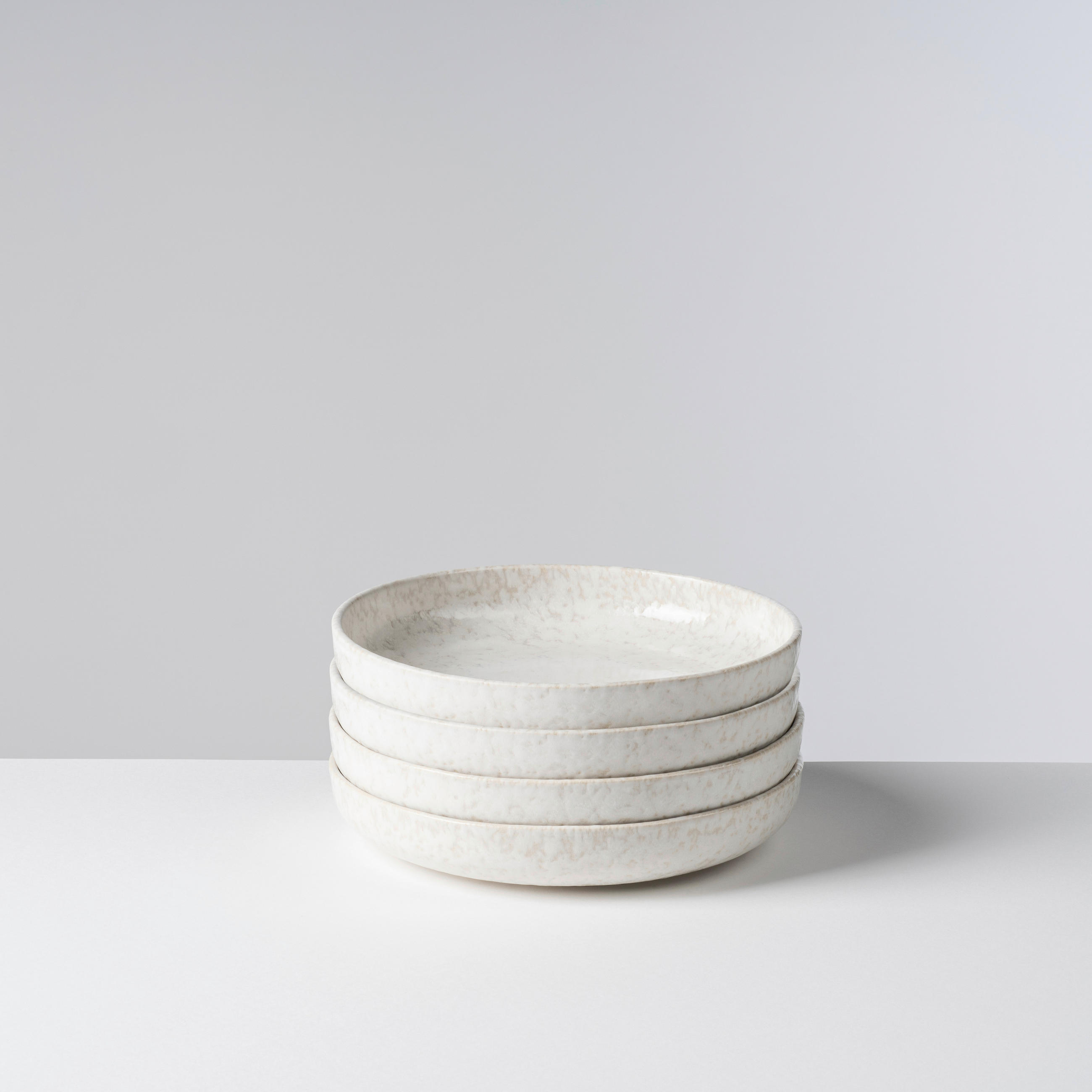 SUPPENTELLERSET Creme 4-teilig Steinzeug ALPENWIESE  - Creme, Basics, Keramik (22/4cm) - Gipfelstück