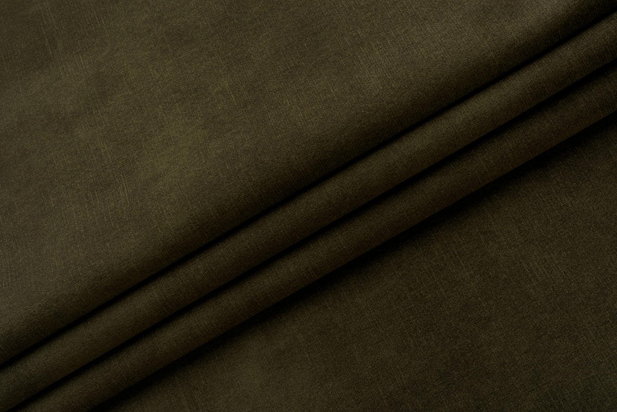 SCHLAFSOFA BOBBIO PLUS Velours Grün  inkl. Rückenkissen, Armlehnenkissen, Stauraum  - Schwarz/Grün, Design, Textil/Metall (204/90/95cm) - MID.YOU