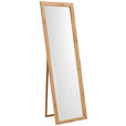STANDSPIEGEL 55/185/42 cm  - Eichefarben, Design, Glas/Holzwerkstoff (55/185/42cm) - Xora