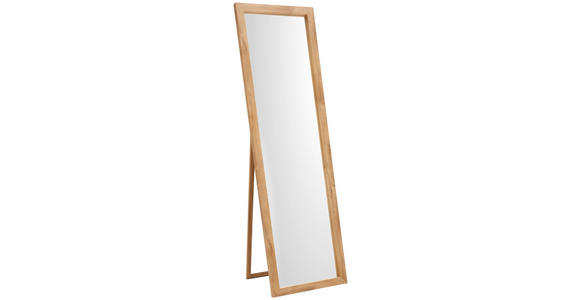 STANDSPIEGEL 55/185/42 cm  - Eichefarben, Design, Glas/Holzwerkstoff (55/185/42cm) - Xora