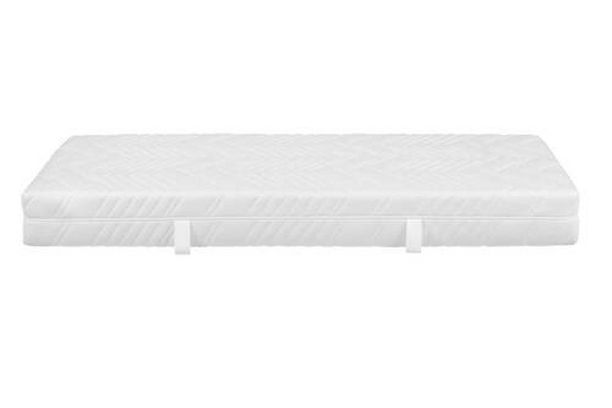 TASCHENFEDERKERNMATRATZE 80/200 cm Höhe ca. 23 cm 7 -Zonen - Weiß, Basics, Textil (80/200cm) - Visionight