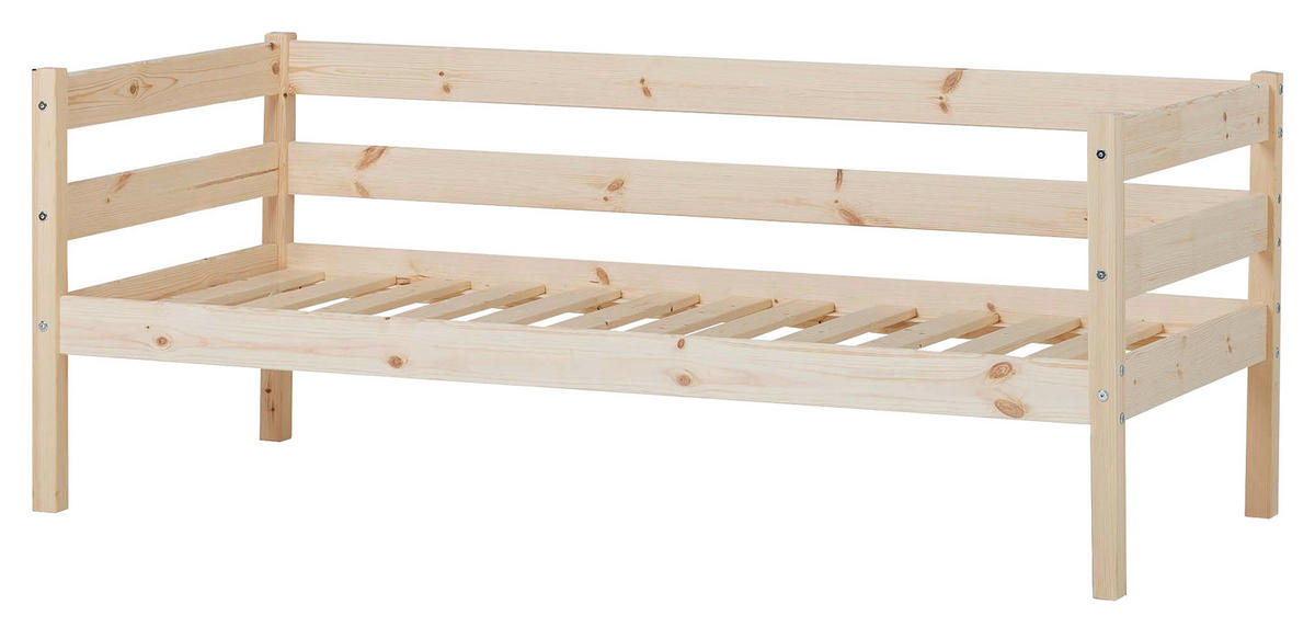 KINDER-/JUNIORBETT - Naturfarben/Kieferfarben, MODERN, Holz (70/160cm) - MID.YOU