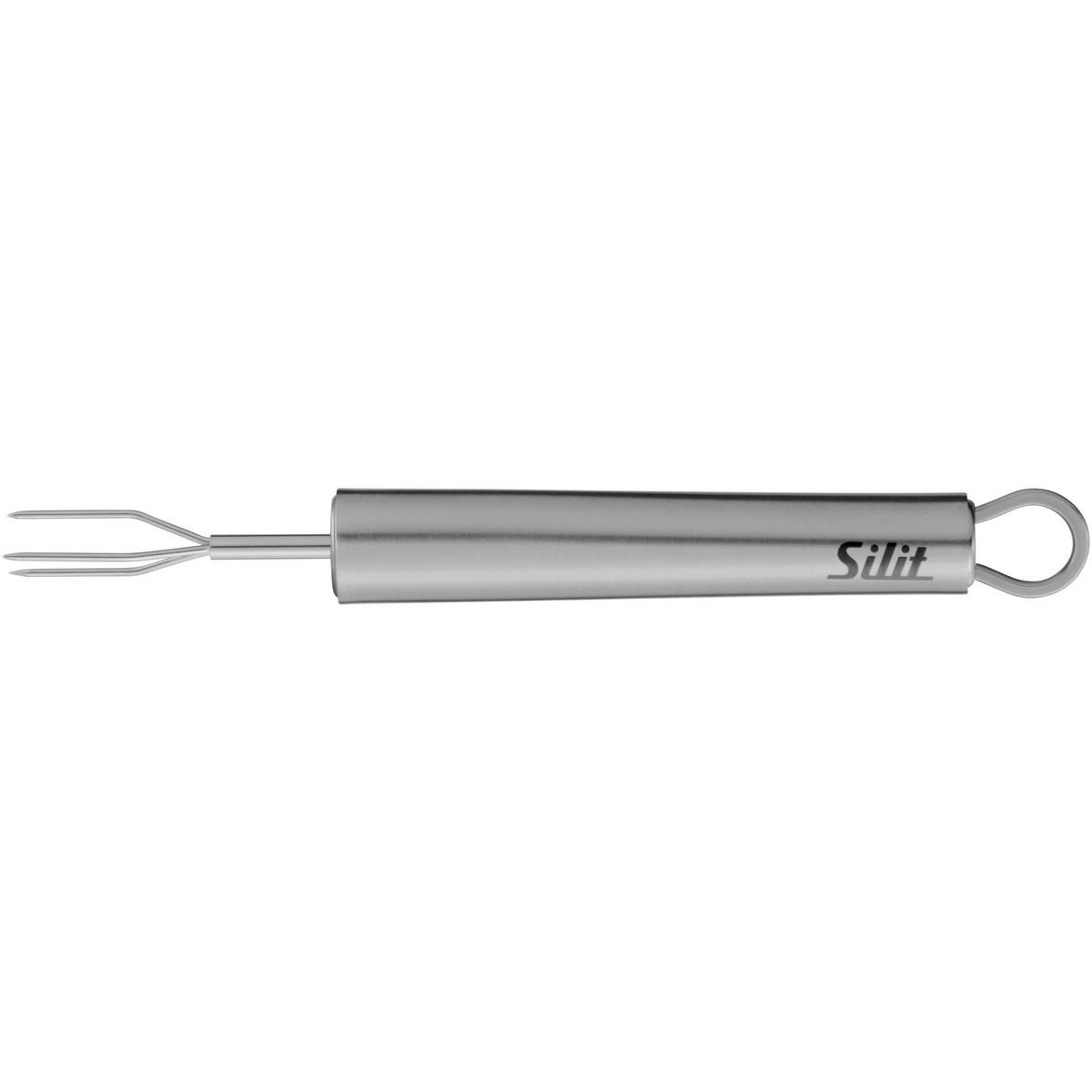 PELLKARTOFFELGABEL  - Silberfarben, Basics, Metall - Silit