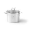 SUPPENTOPF Perfect Cooking 11 l  - Klar/Edelstahlfarben, Basics, Glas/Metall (28/20cm) - Homeware Profession.