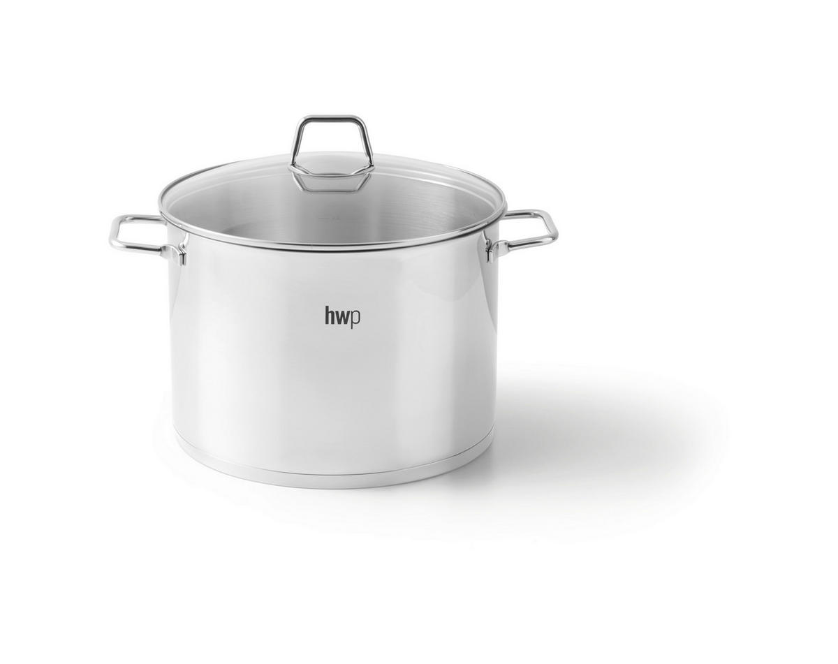 LONAC ZA JUHU  11 l  Perfect Cooking  - boje oplemenjenog čelika/prozirno, Basics, staklo/metal (28/20cm) - Homeware Profession.