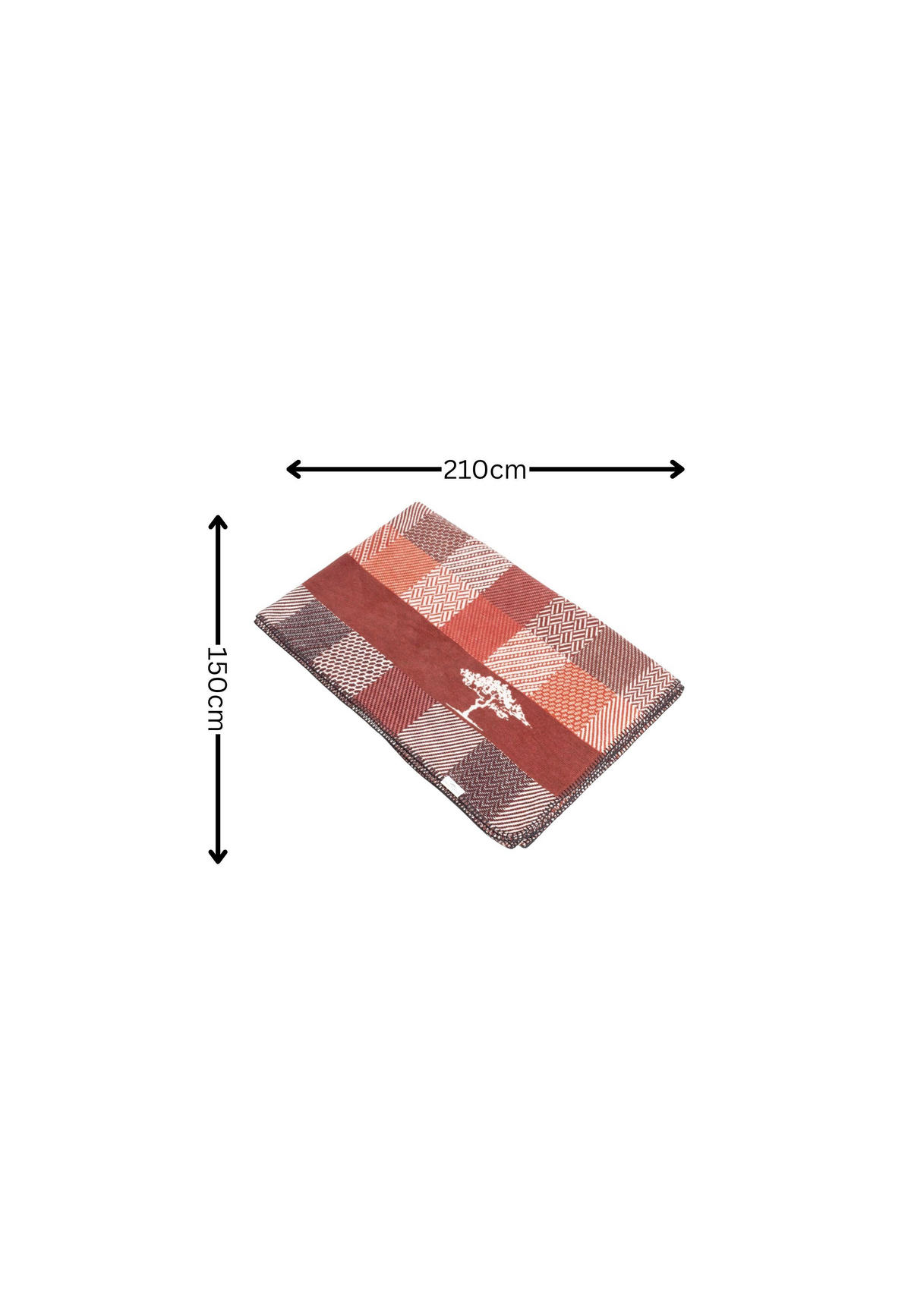 PLÄD Winter 2026 210/150 cm  - multicolor, Basics, textil (210/150cm) - FYNCH-HATTON