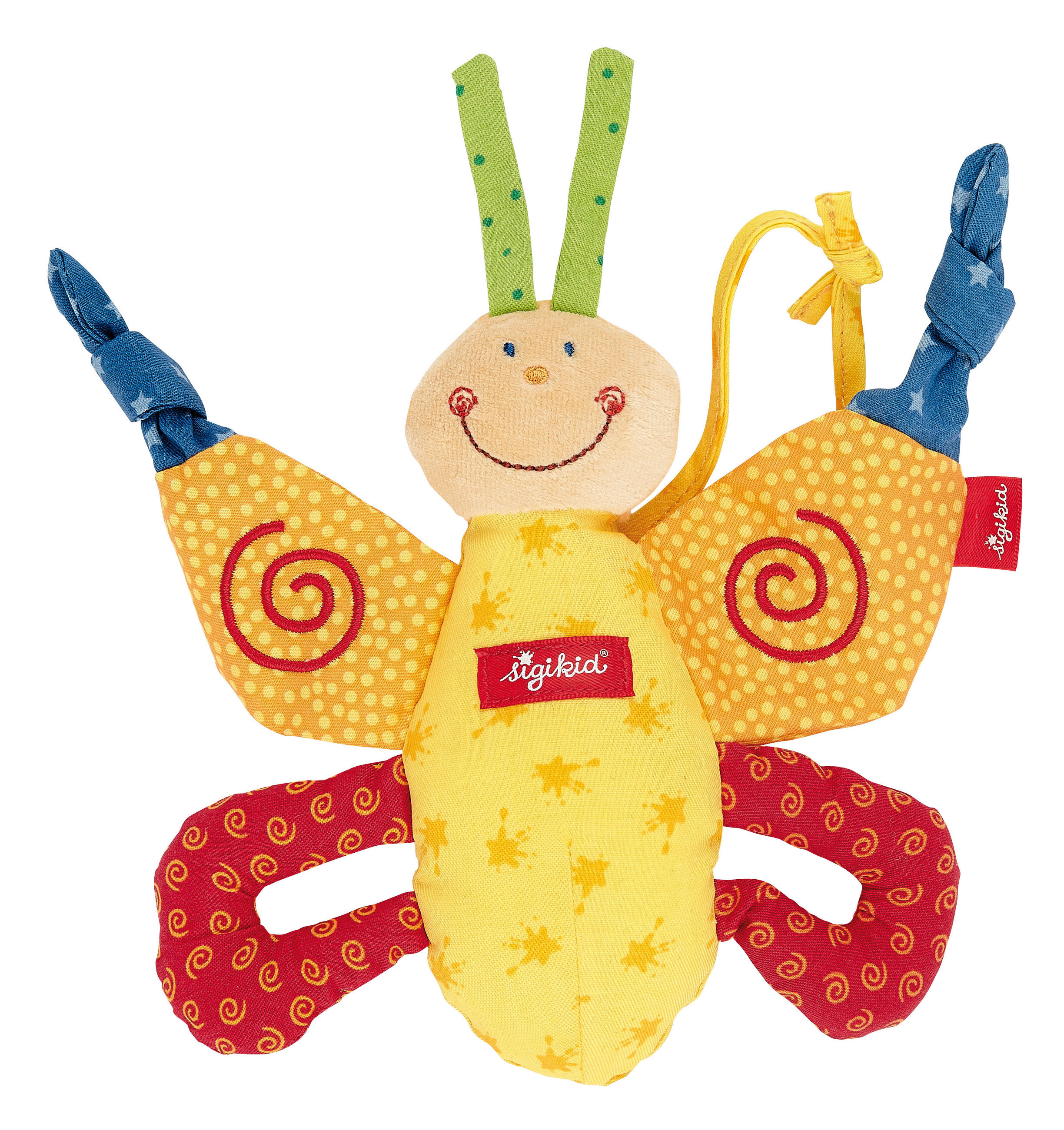 GREIFLING PlayQ  - Multicolor, Basics, Textil (6/17/3cm) - Sigikid