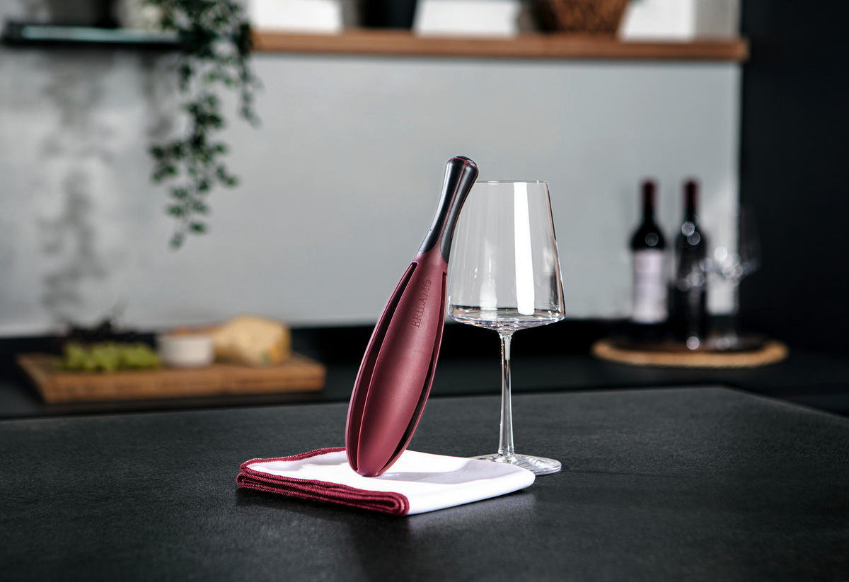 GLAS-POLIERSET Brilamo  - Weinrot, Basics, Kunststoff/Textil (26/6/6cm)