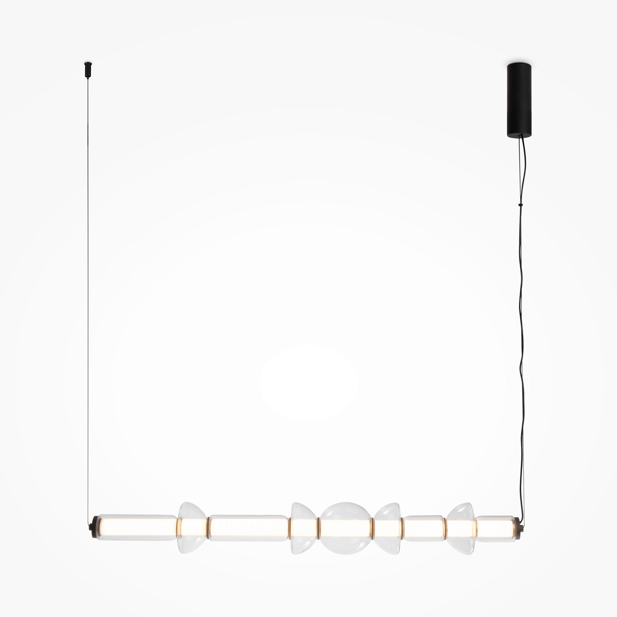 PENDELLAMPA Cosmo 98/137.5/16 cm  - svart, Design, metall (98/137.5/16cm) - MAYTONI