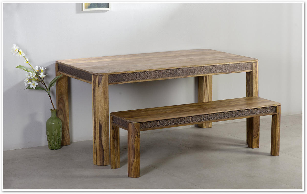 JÍDELNÍ STŮL, akácie, barvy sheesham, 160/90/76 cm - barvy sheesham, Lifestyle, dřevo (160/90/76cm) - Landscape